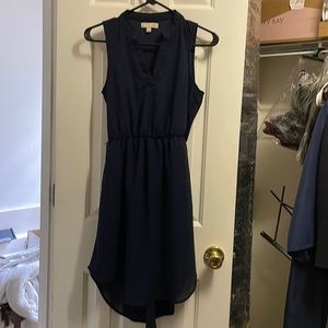 Navy blue dress